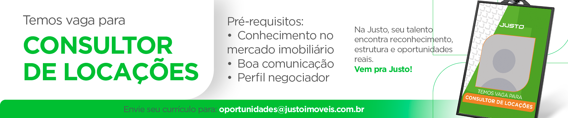 vaga locação