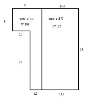 Ótimo Terreno para locação no Centro de São Leopoldo com 475 m².