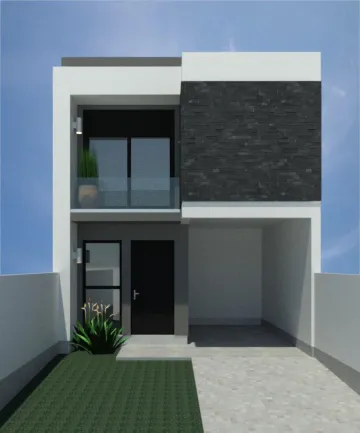 Casa em construção à venda no bairro Pinheiro