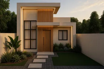 imagem 1 - Casa plana e moderna com 3 dormitórios - Entrega em outubro/2025 imagem 1 - Casa plana e moderna com 3 dormitórios - Entrega em outubro/2025
